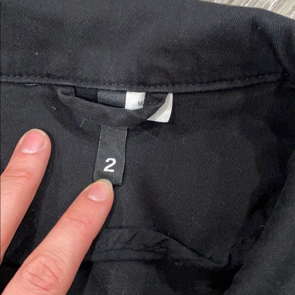 HM Divided Black button jacket - Picture 4 of 4